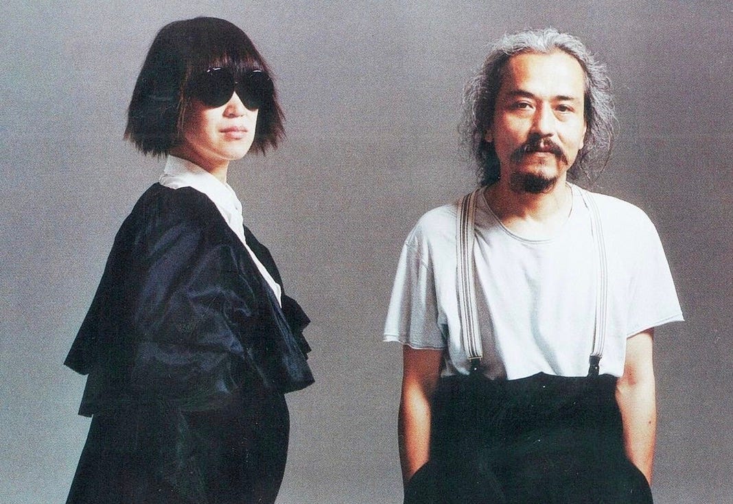 Rei and Yohji by Kazumi Kurigami 1982